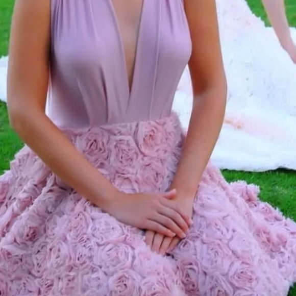 Rosette Skirt Handmade Vintage - Picture 6 of 7